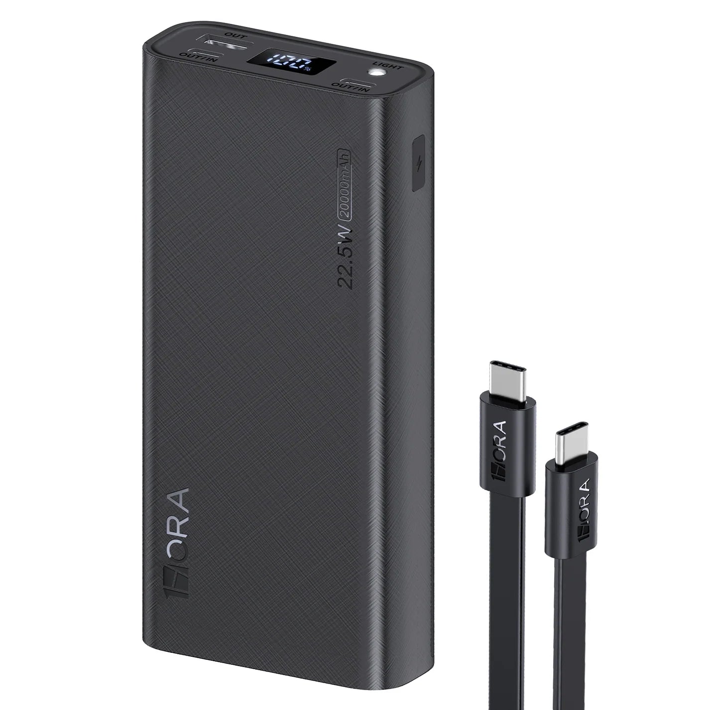 1Hora Batería Portatil GAR158 | 20000 mAh, Carga Rápida