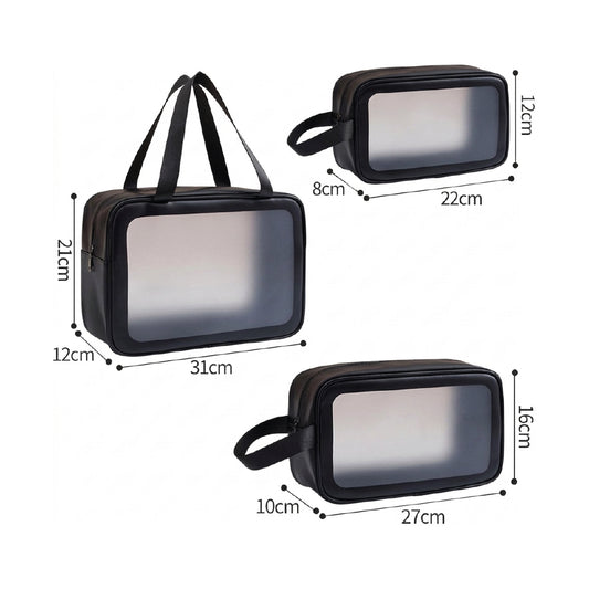 Cosmetiquera Viaje Tipo Wash Bag x3 | Organización práctica
